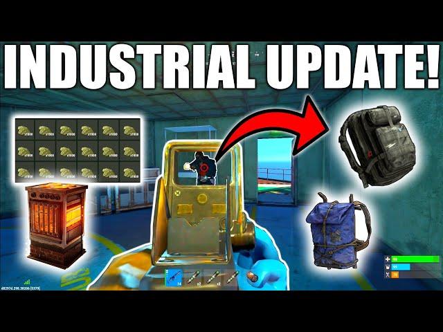 My First Wipe with the NEW Industrial Update - Rust Console Edition