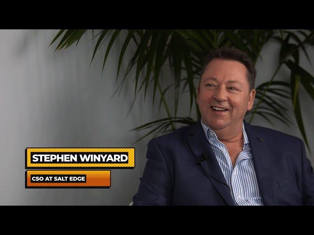 Stephen Winyard, The Fintech Power 50 member & CSO at Salt Edge speaks at Sibos Amsterdam 2022.