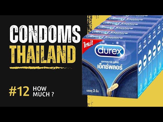 Condom Packet Prices in Thailand |  Is it expensive than India? Nomadic Mahesh #thailand #trending