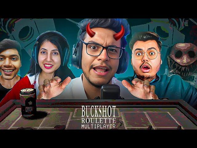 Playing Epic Mind Games in Buckshot Roulette Multiplayer with Xyaa Harsht Pallav