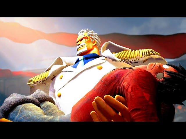 Cinematic Garp VS Luffy in Street Fighter 6