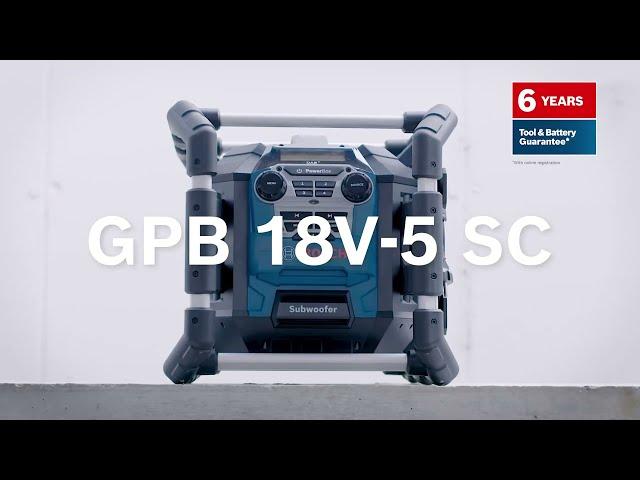 Bosch Radio: GPB 18V-5 SC Professional