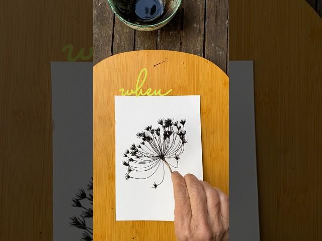 Creativity Begins With A Drop Of Ink #ink #artist #visualpoem #art #inspire #creativity