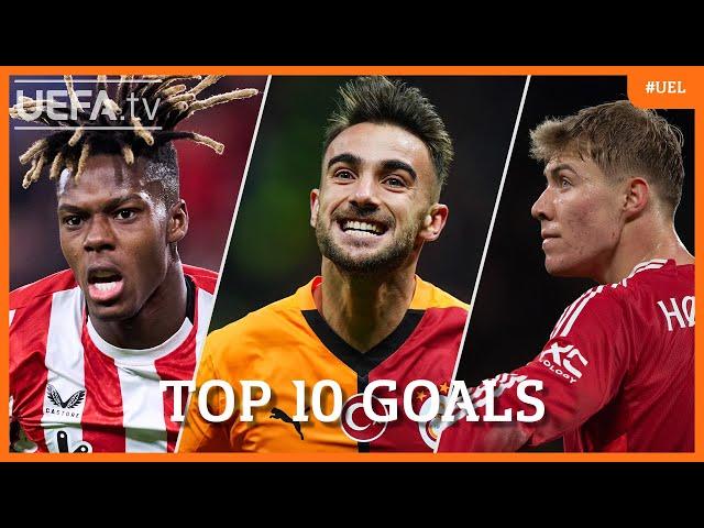 TOP 10 GOALS: Europa League 2024/25