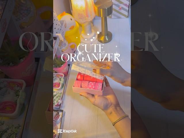 Cute Organizer #yt #diy #youtubeshorts #ytshorts #craft #aesthetic #cute
