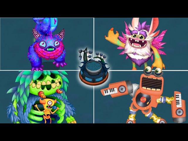 Wublin Island: All Monsters Sounds and Animations (My Singing Monsters)