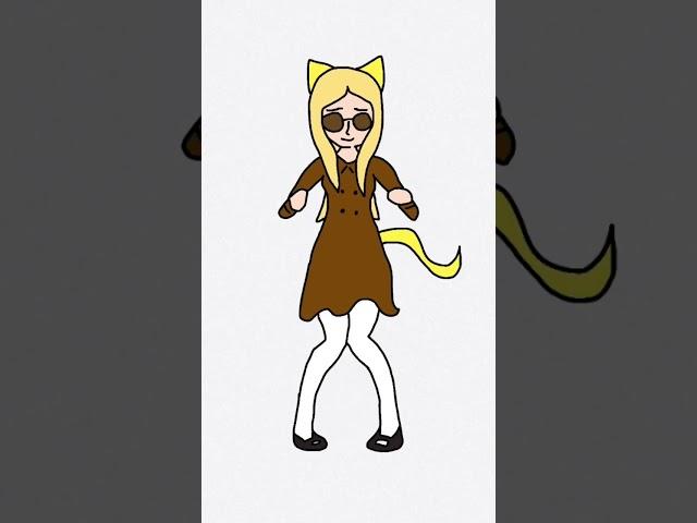 Sad Cat Dance - Meme (M3GAN Animation) #M3GANDance