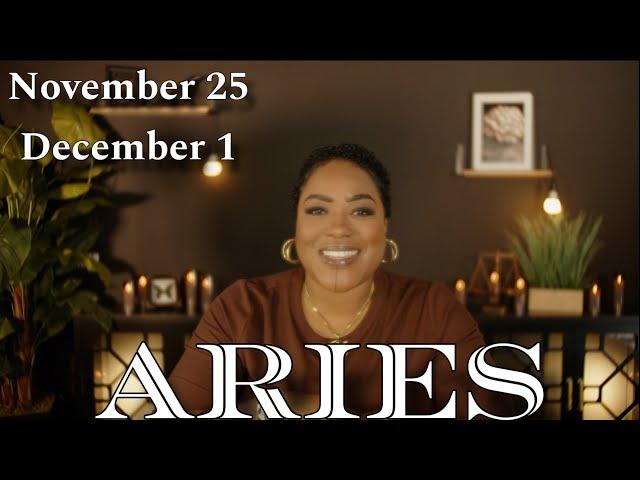 ARIES! "A Twist You Never Saw Coming” NOVEMBER 25 - DECEMBER 1