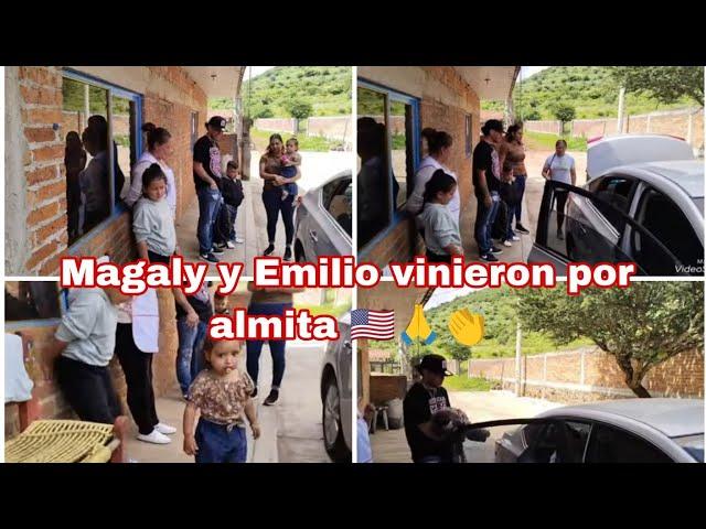 Magaly y Emilio   vinieron por almita para yevarsela a Estados Unidos 