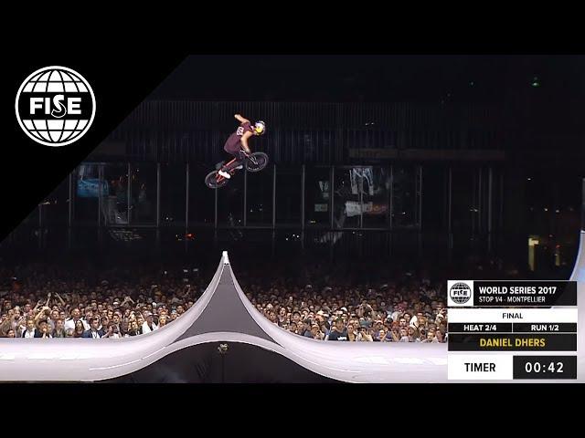 Daniel Dhers - 3rd Final SFR SPORT BMX SPINE - FISE Montpellier 2017