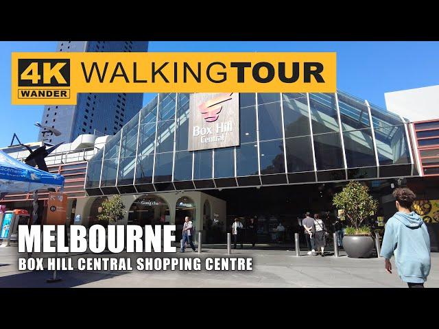 Box Hill Central Shopping Centre Walking Tour in Melbourne, Australia (4K 60fps)