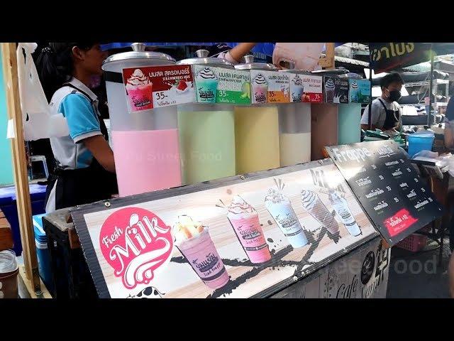 Thailand Street Food Fresh Milk 