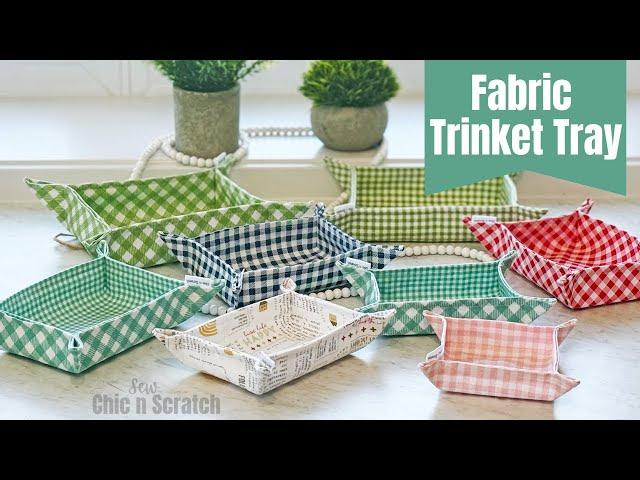Fabric Trinket Tray