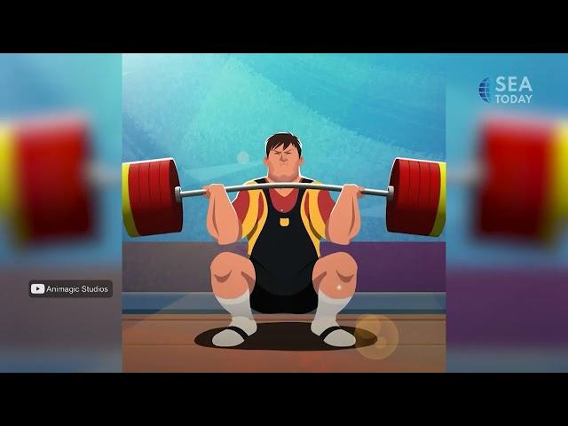 German Weightlifter Matthias Steiner Wins Gold In 2008 Olympics