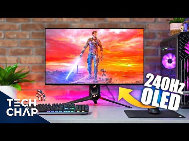 The BRIGHTEST OLED Gaming Monitor EVER!  [ROG Swift OLED PG27AQDM Review]