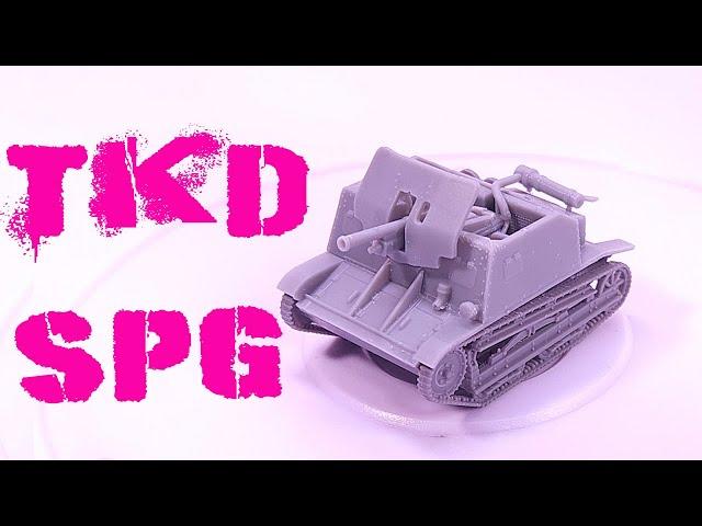 Polish TKD SPG - First to Fight 1/72 Scale