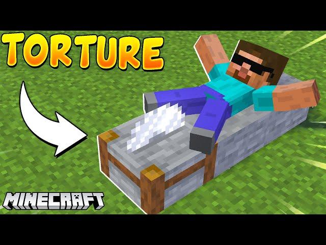 TORTURING PROBOIZ95 IN MINECRAFT...