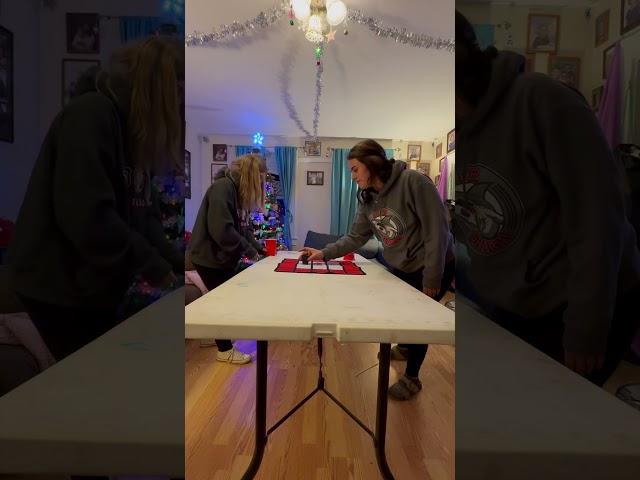 Sister vs sister #flipcup #elisha or #hailey ? #subscribe #like #recommended #youtube #shorts