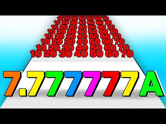 MAX LEVEL NUMBER! Number Merge Run
