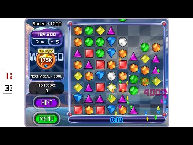 Bejeweled Blitz Beta Web (2008) - 314,200 pts x5 (No Miss) [Full Screen]