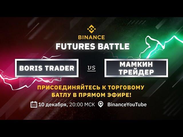 Торговля на Binance Futures. Онлайн трейдинг криптовалют "Boris Trader" vs "Мамкин Трейдер"