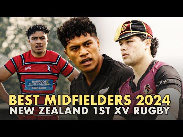 The best midfielders in New Zealand schoolboy rugby 2024