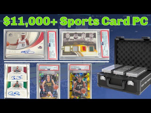 Revealing my FIVE FIGURE Personal Sports Card Collection!!!