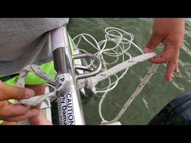 How to Tie a Tube or Ski Rope Part 3