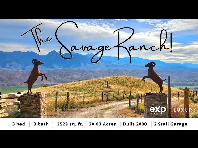 59 Savage Ranch Road  |  Salmon  |  Idaho  |  Luxury Home Tour  | Home for Sale