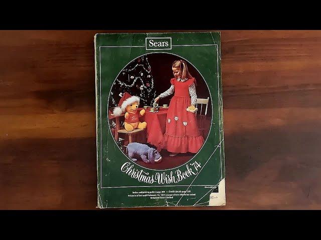 Sears Christmas Wish Book 1974 Catalogue | ASMR Flip Through