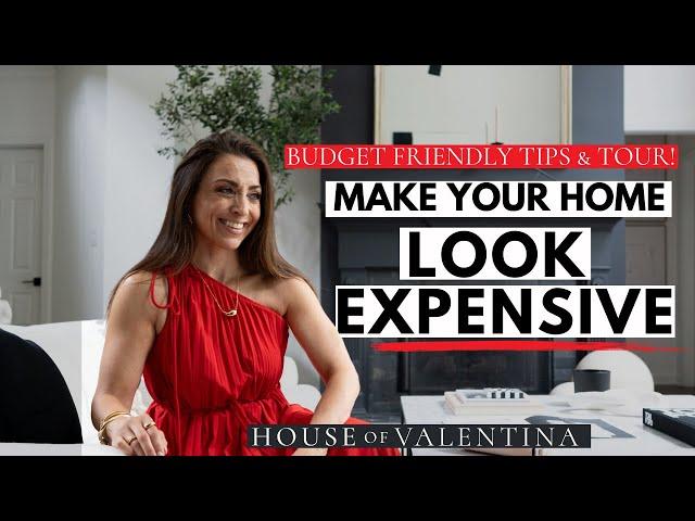 Modern LUX Home Tour LOADED with BUDGET FRIENDLY FINDS!