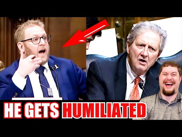 Senator Kennedy goes HOG WILD on arrogant Democrat, wipes the smile right off his face