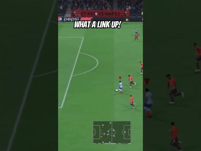WHAT A LINK UP!! #fifa #football #shortvideo #shortsvideo #shorts #short #soccer #linkup #goals