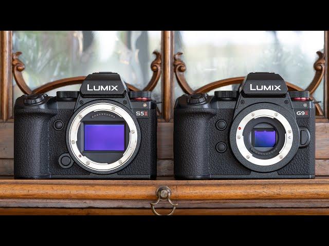 Panasonic S5 II vs Panasonic G9 II - Full Frame vs M43 in 2023