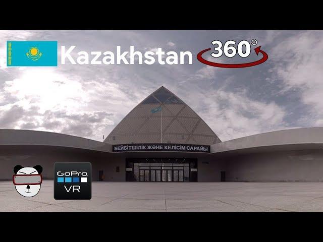  360° Outside The Pyramid | Astana, Kazakhstan 【GoPro VR Travel | 360 Video】