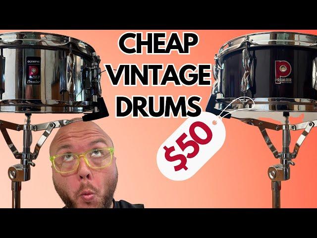 The $50 Vintage Snare Drum That ROCKS (And The Best Brand You've Never Heard)