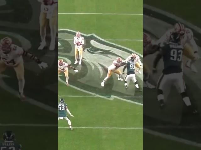 Brock Purdy EXPLOSIVE PASS to Christian McCaffrey for 49ers vs Eagles