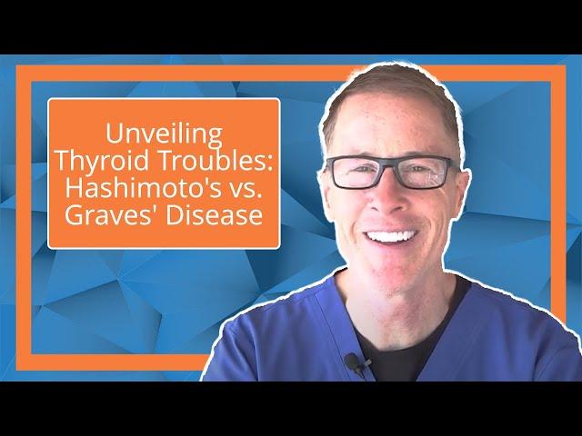 Unveiling Thyroid Troubles: Hashimoto's vs. Graves' Disease