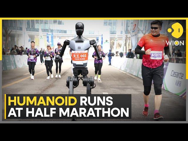 Humanoid Robot Speedster Steals the Show at Beijing Half Marathon | World News | WION