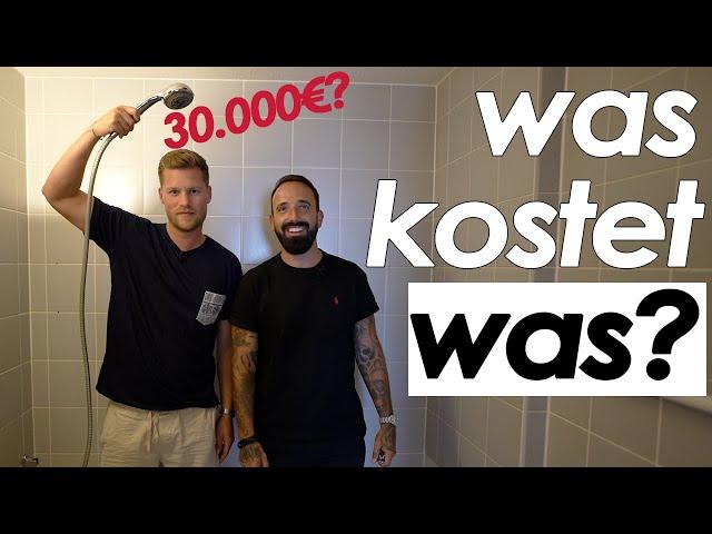 Eine ganze Wohnung renovieren?! Rundgang mit Preisen. Für nur 12.000€?