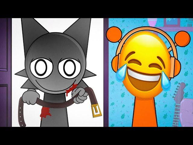 BEST COLLECTION PART 22 funny memes with Incredibox Sprunki and Smiling Critters  (Animation)