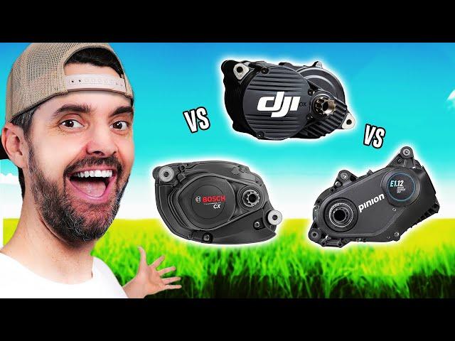 DJI vs Bosch vs Pinion: Unbelievable Difference!!