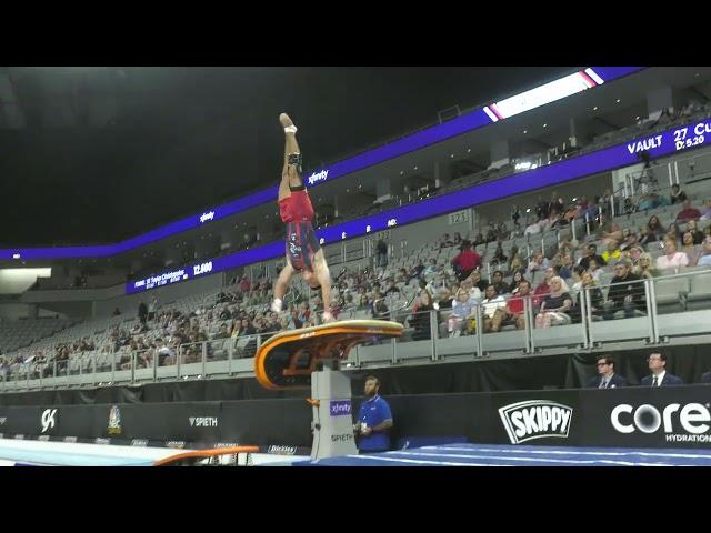 Brody Malone  - Vault  - 2024 Xfinity U.S. Championships -  Senior Men Day 1