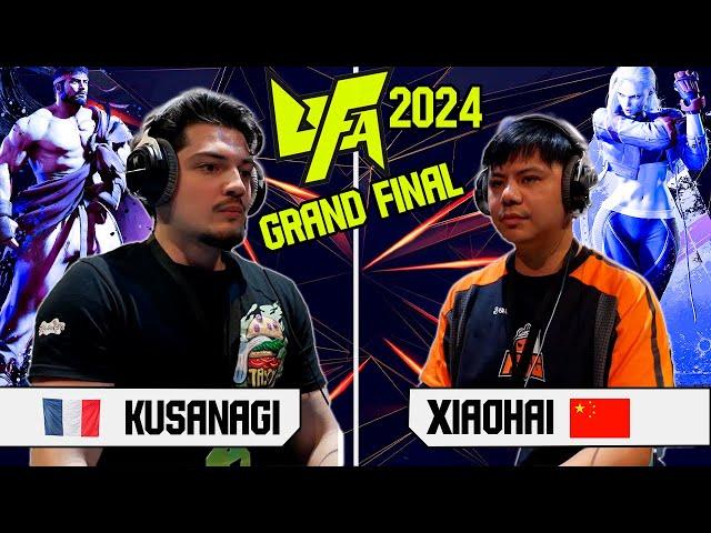 xiaohai VS  kusanagi  grand final  UFA2024    #streetfighter6  street fighter6