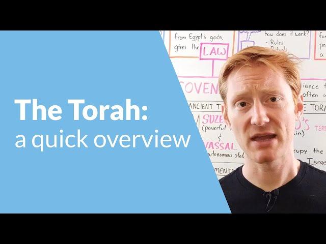 The Torah: a Quick Overview | Whiteboard Bible Study