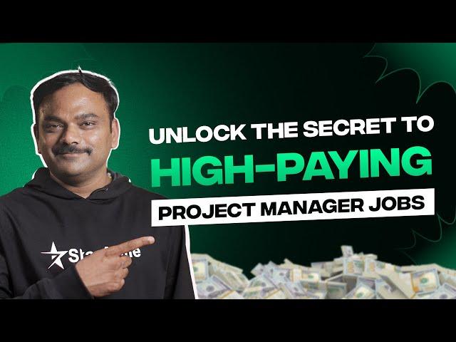 Project Manager Jobs | Fast-Track Your Project Management Success | StarAgile PM Bootcamp