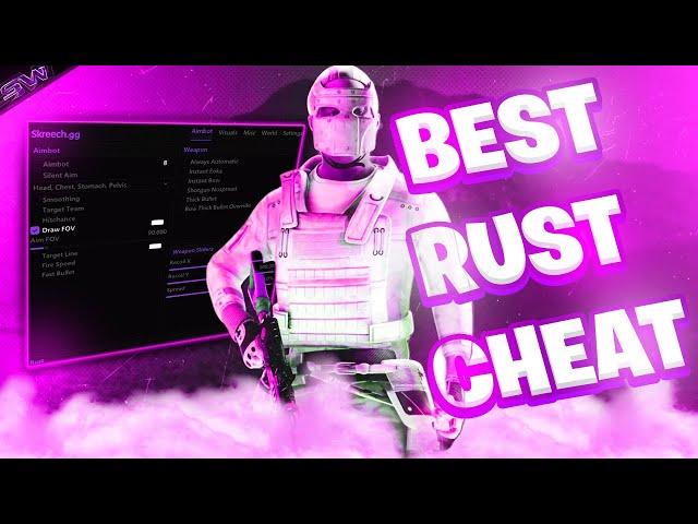 Rust Cheating on WipeDay With THE BEST Rust Cheat..