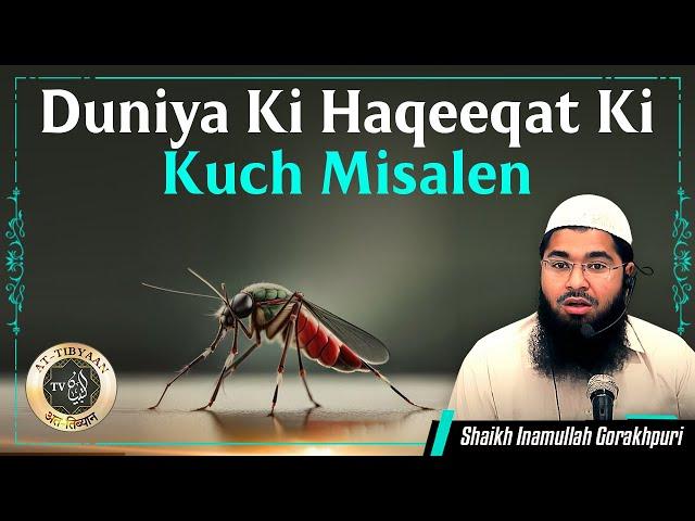 Duniya ki Haqeeqat ki kuch misalen| 02 | Shaikh Inamullah Gorakhpuri || At Tibyaan TV