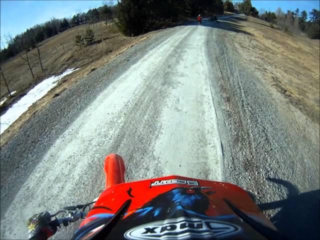 How to kill a CRF100f (Crash) - GoPro