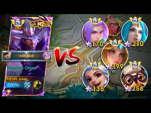 SUPREME CLINT SAVAGE IN IMMORTAL RANKED GAME!! TRY THIS DAMAGE HACK BUILD IN 2024! - MOBILE LEGENDS